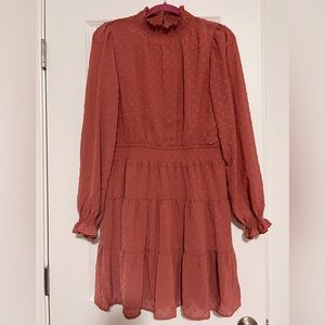 💕 Mock Neck Dress